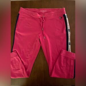 Tommy Hilfiger Women’s  Pink Jogger Pants Size Large